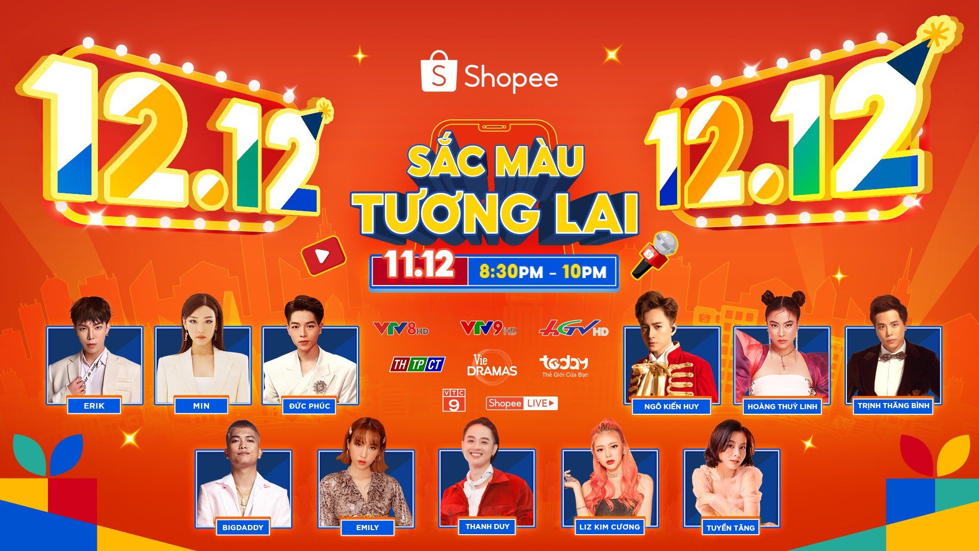 SHOPEE SHOW SẮC MÀU TƯƠNG LAI THÁNG 12