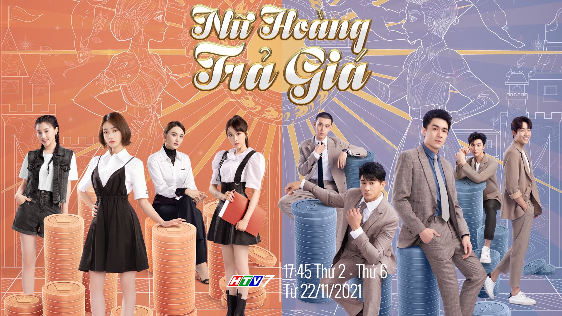 NỮ HOÀNG TRẢ GIÁ CẬP BẾN HTV7