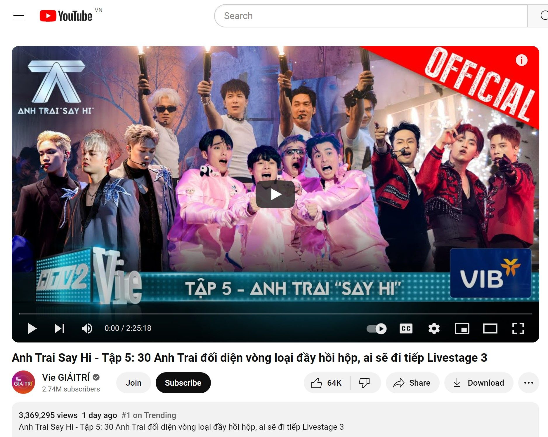 [ANH TRAI “SAY HI”] HÀO QUANG CỦA RHYDER TIẾN VÀO TOP TRENDING MUSIC, CATCH ME IF YOU CAN TRỤ VỮNG TOP 1