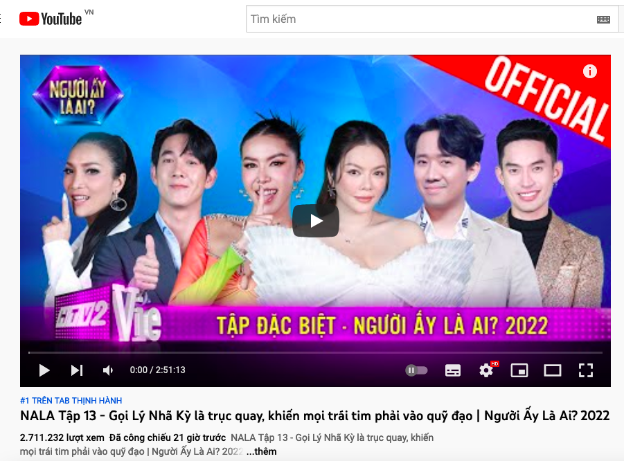 [NALA 2022] KHẲNG ĐỊNH ĐỘ HOT, TẬP ĐẶC BIỆT LÊN THẲNG TOP 1 TRENDING YOUTUBE CHƯA ĐẦY 24 TIẾNG PHÁT SÓNG